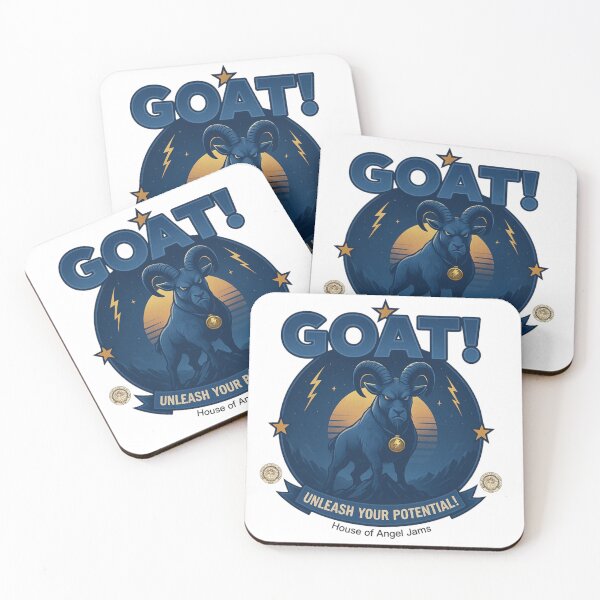 Item preview, GOAT – Unleash Your Potential Motivational Power designed and sold by House of Angel Jams.