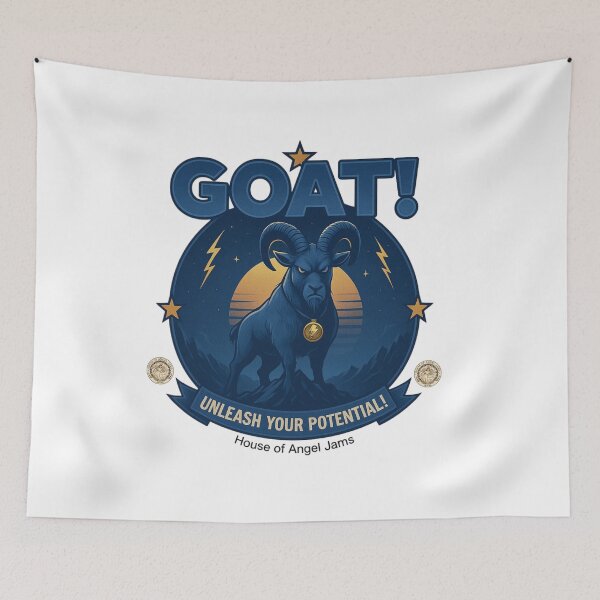 Item preview, GOAT – Unleash Your Potential Motivational Power designed and sold by House of Angel Jams.