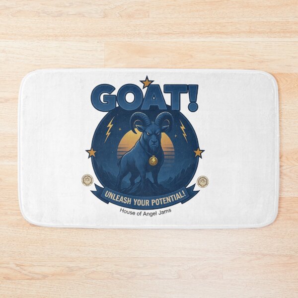 Item preview, GOAT – Unleash Your Potential Motivational Power designed and sold by House of Angel Jams.