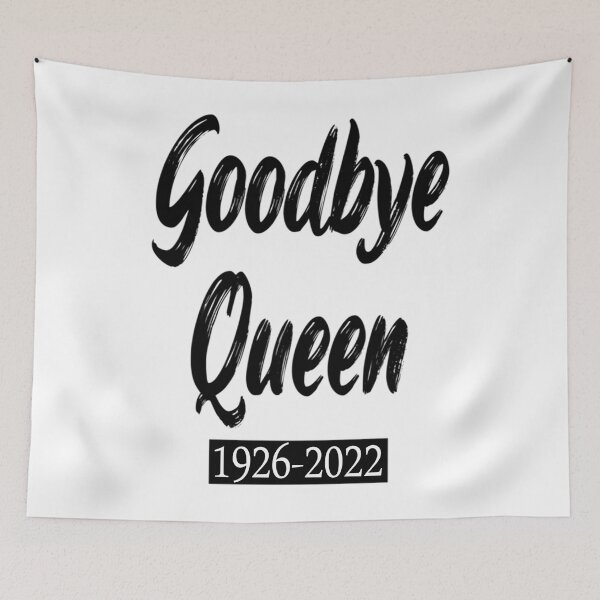 Item preview, Goodbye Queen 1926 - 2022 - Black Text Essential 		 designed and sold by qgxtiejnxg72.