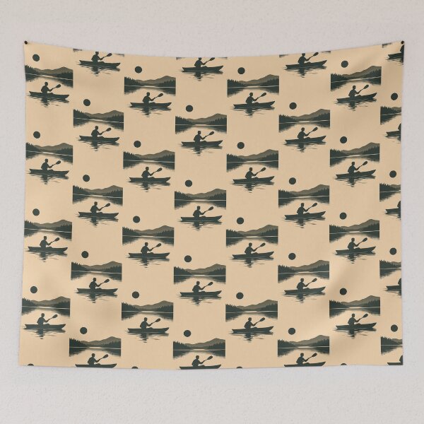 Item preview, Kayak on a Lake designed and sold by 123Will.