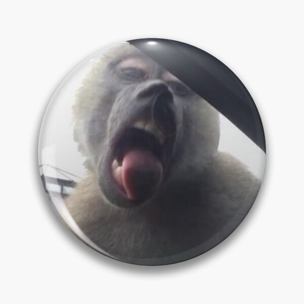 Item preview, monkey licking car window  designed and sold by monkey zone.