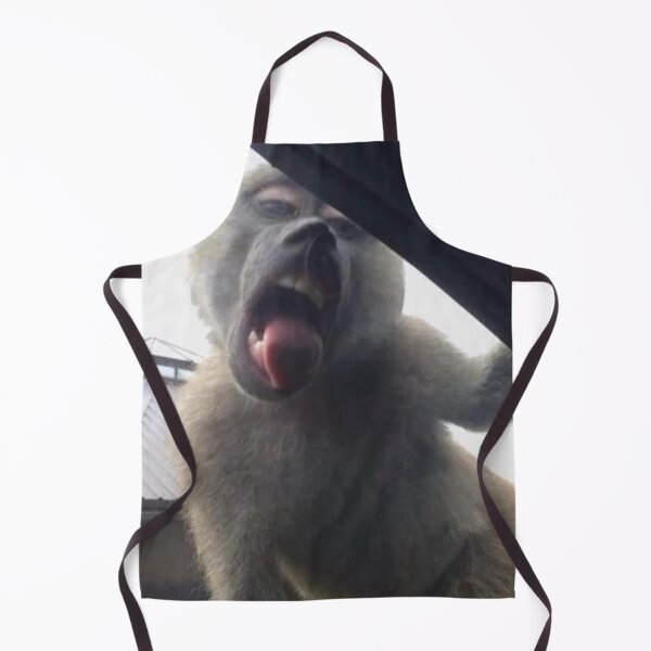 Item preview, monkey licking car window designed and sold by monkey zone.