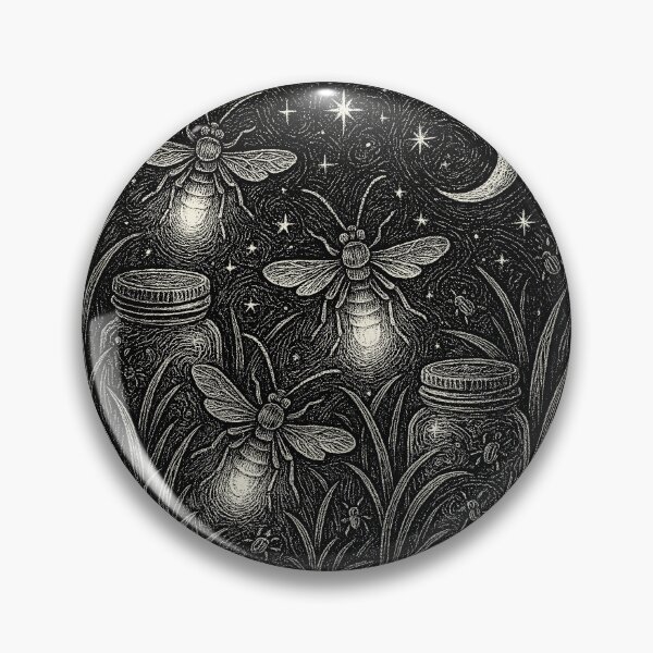 Item preview, Magical Fireflies In Jars Summer Night designed and sold by EdvvinStudios.