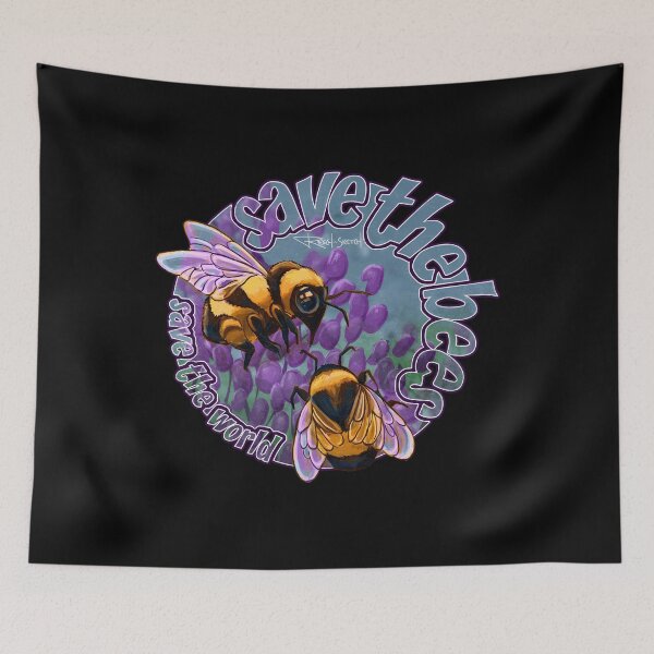 Item preview, Save the Bees - Save the World  	 designed and sold by trbnbhjlni87.