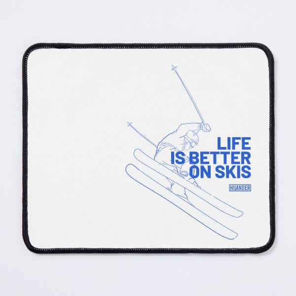 Item preview, LIFE IS BETTER ON SKIS designed and sold by HILANDER-art.