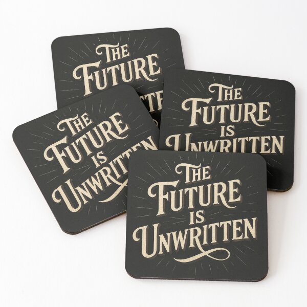 Item preview, The future is unwritten  designed and sold by Dogandesighn.