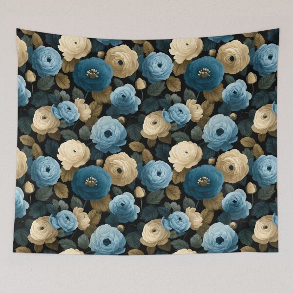 Item preview, Edgy Flourishing Ranunculus Pattern For Baby Shower Gift designed and sold by RoyalStarsPatts.