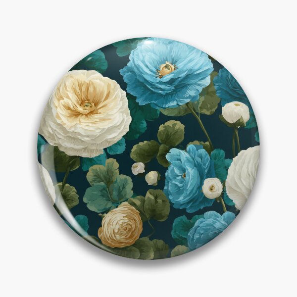 Item preview, Artistic Lush Ranunculus Illustration For Sunny Interiors designed and sold by RoyalStarsPatts.