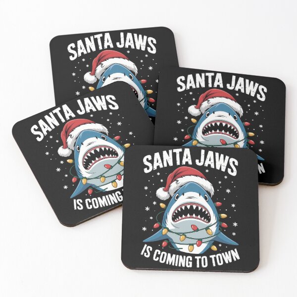 Item preview, Christmas Shark Santa Xmas designed and sold by DeadlockCrew.