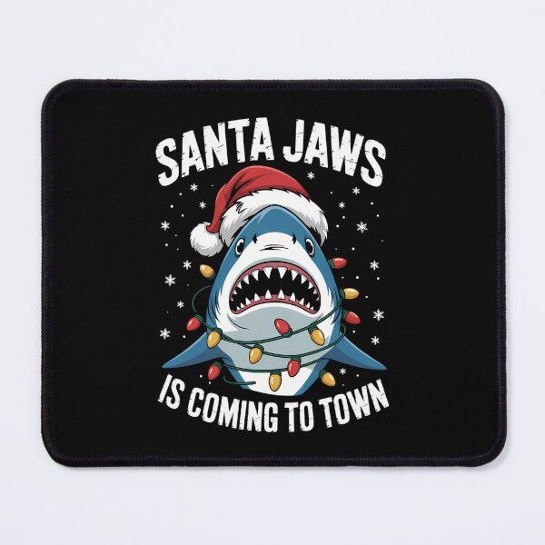 Item preview, Christmas Shark Santa Xmas designed and sold by DeadlockCrew.