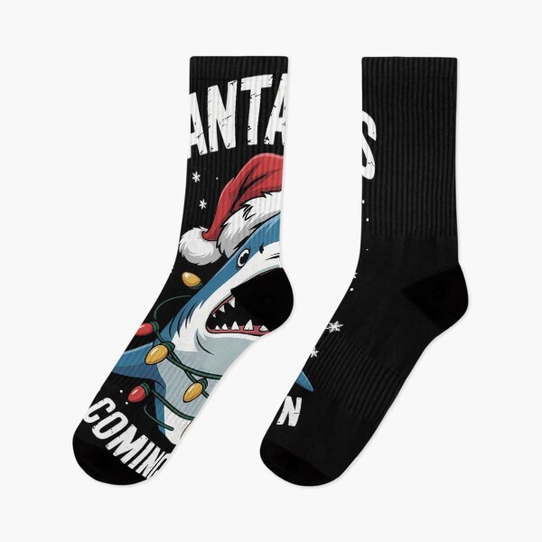 Item preview, Christmas Shark Santa Xmas designed and sold by DeadlockCrew.
