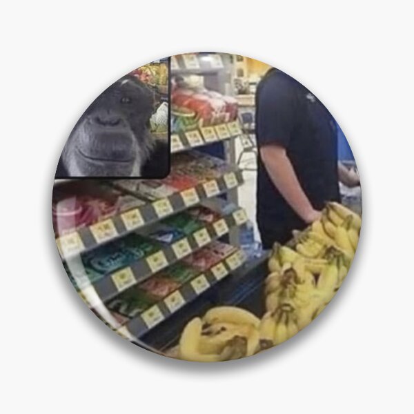 Item preview, Gorilla at the supermarket  designed and sold by monkey zone.