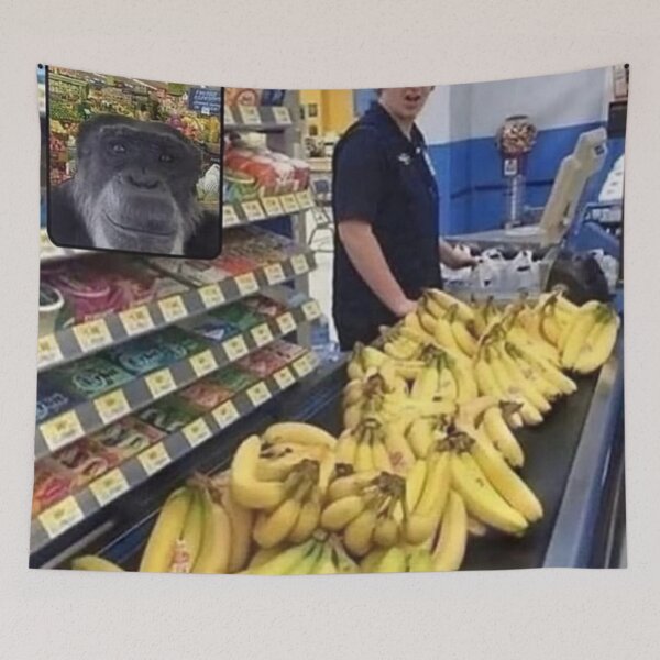 Item preview, Gorilla at the supermarket  designed and sold by monkey zone.