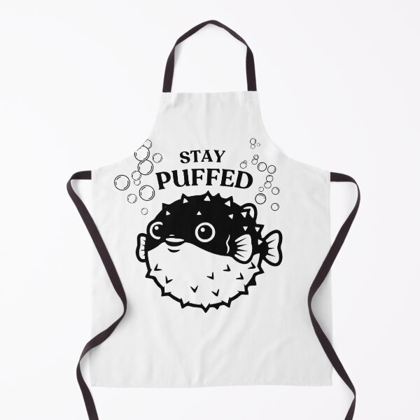 Item preview, Stay Puffed Cute Pufferfish designed and sold by Ketsuruii shop.