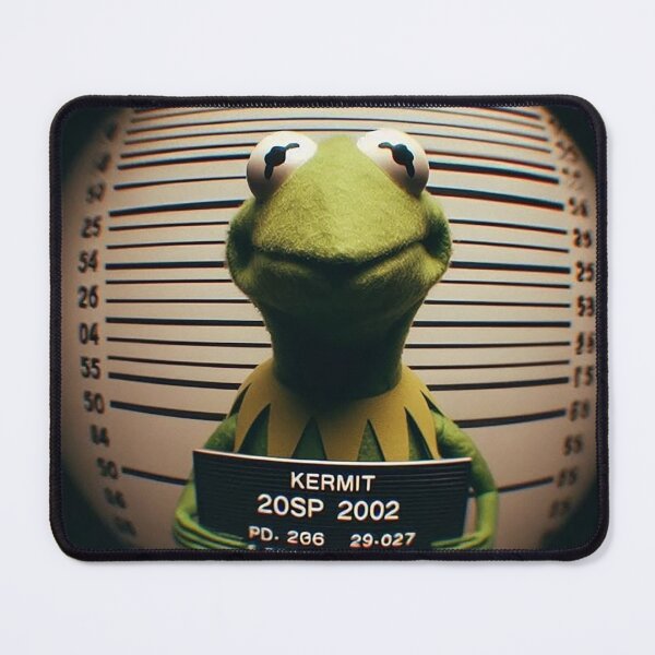 Item preview, Funny Green Frog – Cute Puppet Art designed and sold by Baymang.
