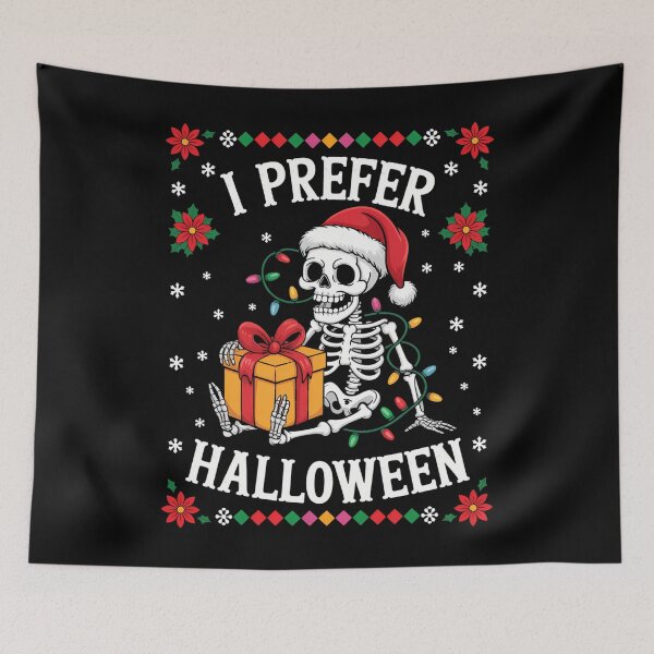 Item preview, Christmas Skeleton Halloween Xmas designed and sold by savrmiller.