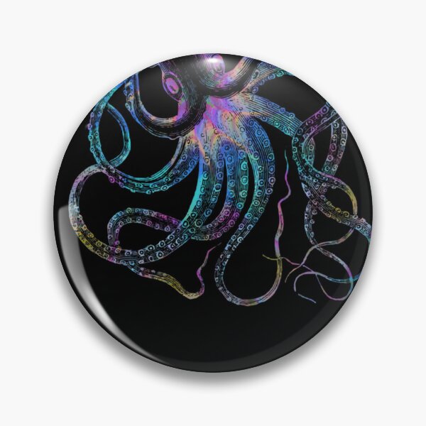 Item preview, Psychedelic Octopus Trippy Kraken Ocean Sea Monster  	 designed and sold by mhvjhxxsod65.
