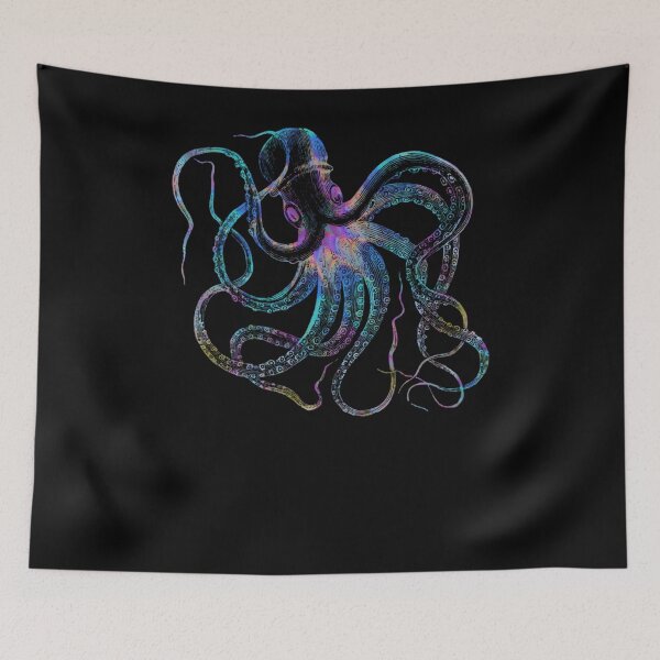 Item preview, Psychedelic Octopus Trippy Kraken Ocean Sea Monster  	 designed and sold by mhvjhxxsod65.