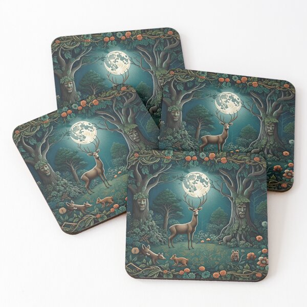 Item preview, The Green place - Beautiful fresco after William Morris designed and sold by Vintage Designs +.