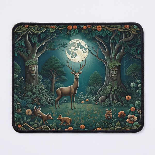 Item preview, The Green place - Beautiful fresco after William Morris designed and sold by Vintage Designs +.