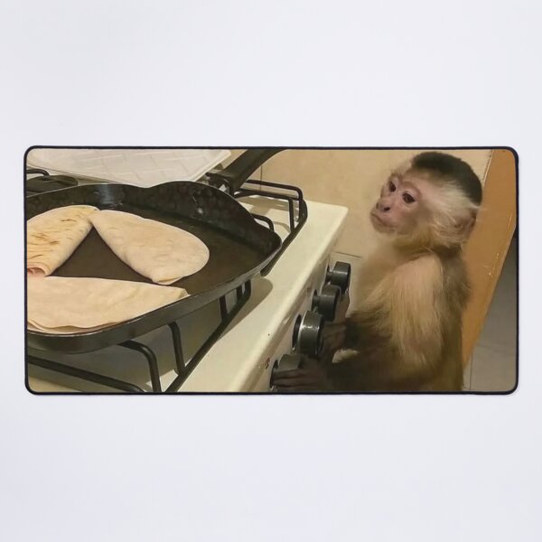 Item preview, monkey cooking quesadilla  designed and sold by monkey zone.
