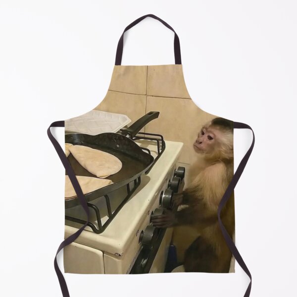 Item preview, monkey cooking quesadilla designed and sold by monkey zone.