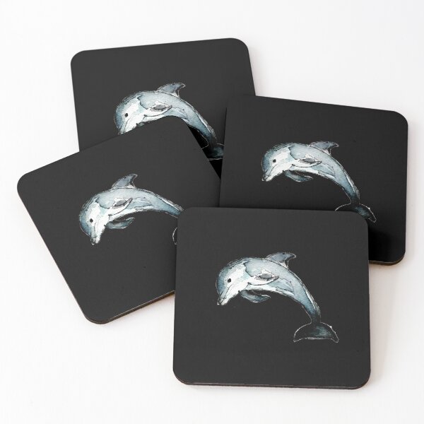 Item preview, Watercolor Dolphin  Dolphin Illustration 	 	 designed and sold by cjbpooxzmm0.