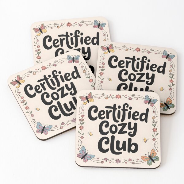 Item preview, Certified Cozy Club Pastel Doodle Banner designed and sold by Linnea-Arts.