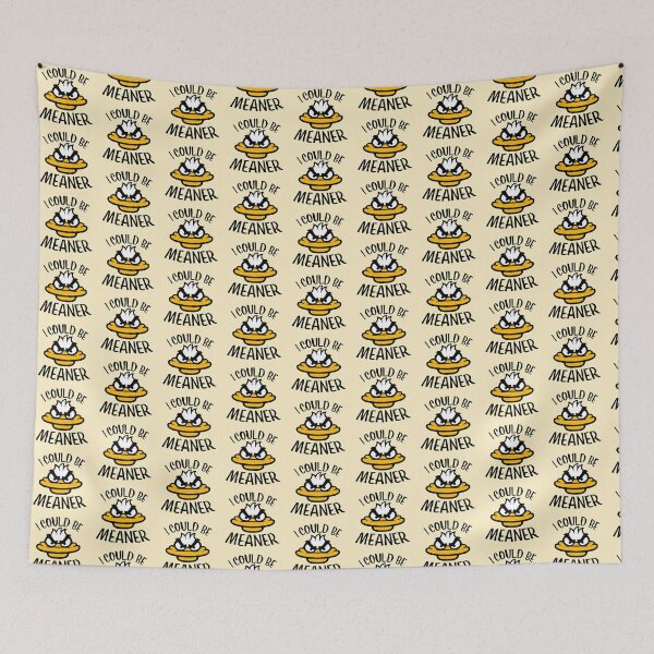 Item preview, Duck Bird Goose I Could Be Meaner Evil Quote designed and sold by shirt-o-mat.
