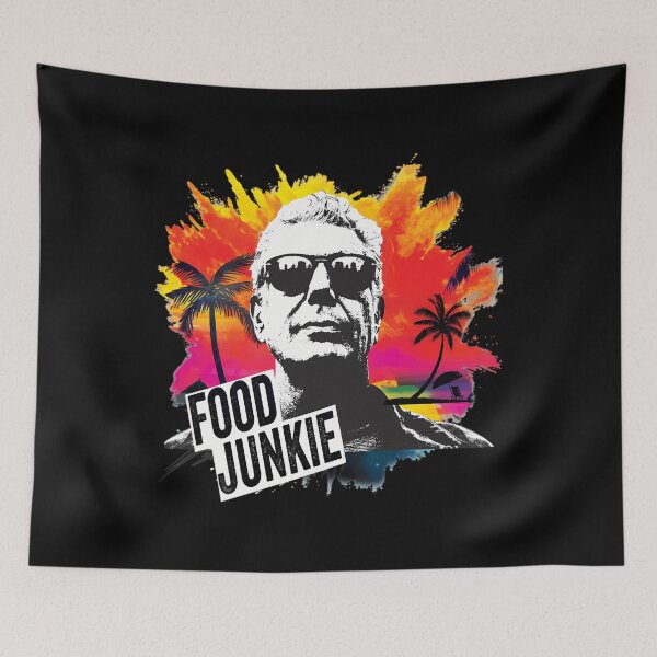 Item preview, Vintage Retro Anthony Bourdain's Foodie Food Junukie  	 designed and sold by dhjyuekh30.
