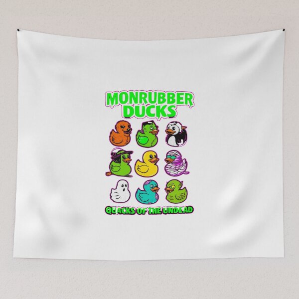 Item preview, Spooky Rubber Ducks – Halloween Classic T-Shirt designed and sold by inkfluenceart.