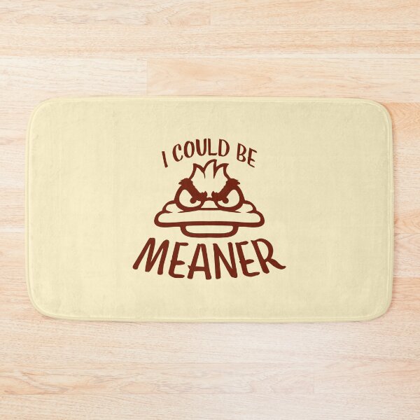 Item preview, Duck Bird Goose I Could Be Meaner Evil Quote designed and sold by shirt-o-mat.