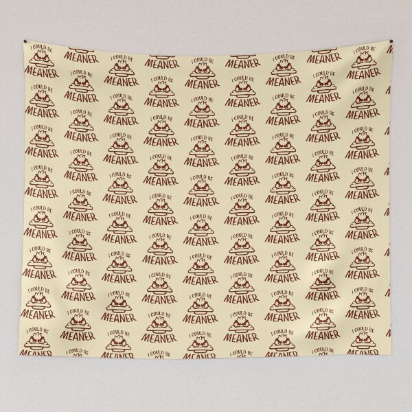 Item preview, Duck Bird Goose I Could Be Meaner Evil Quote designed and sold by shirt-o-mat.