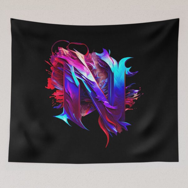 Item preview, N Abstract designed and sold by CHAMARILYN.