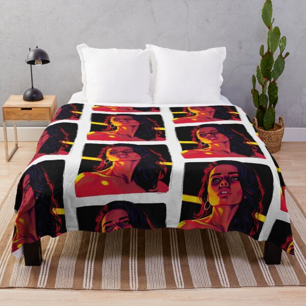 Item preview, Dramatic model illustration beautiful woman designed and sold by Vintage Designs +.