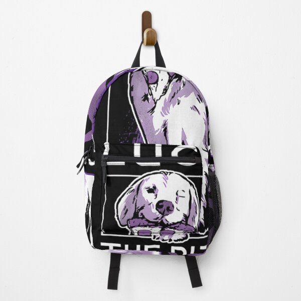 Item preview, Marvel Hawkeye Lucky The Pizza Dog Purple Collage designed and sold by BRIANAOKA.
