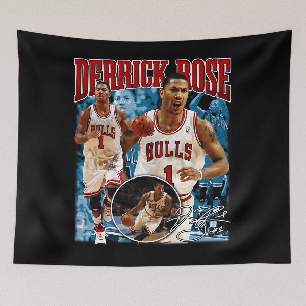 Item preview, Derrick Rose Mvp Chicago Basketball Signature Vintage Retro 80S 90S Bootleg Rap Style designed and sold by AdellaCartwrigh.
