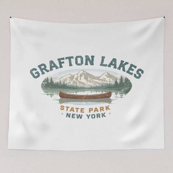 Item preview, Grafton Lakes State Park - New York  designed and sold by GoodOldVintage.