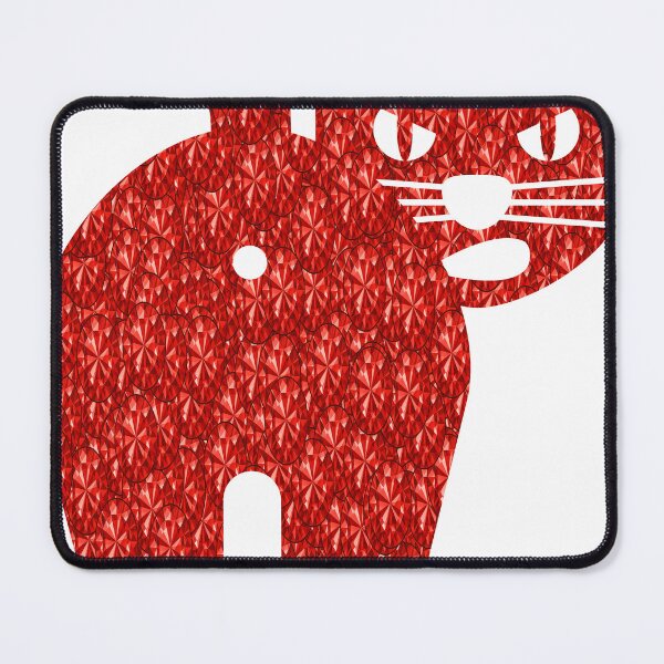 Item preview, Red Rhinestone Cat designed and sold by TheIconSmith.