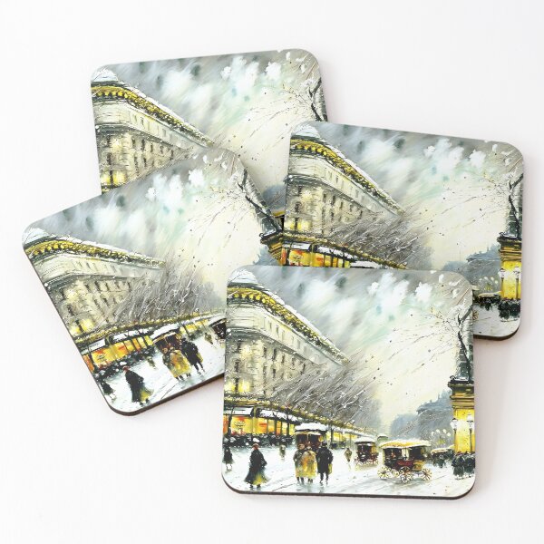 Item preview, Boulevard de la Madeleine in Paris, a Belle Époque Streetscape (9) designed and sold by artdesignsnow.