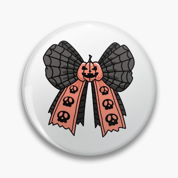 Item preview, Light orange halloween decor bow designed and sold by serenebookworm.