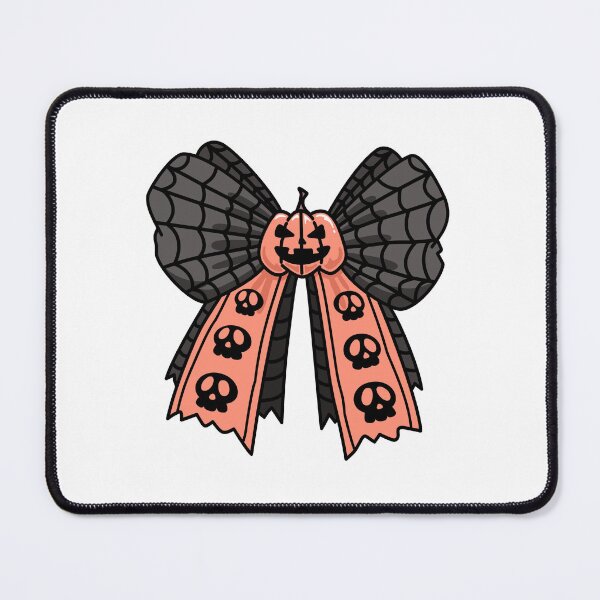 Item preview, Light orange halloween decor bow designed and sold by serenebookworm.