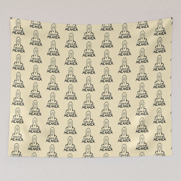 Item preview, Seagull Duck Bird I Could Be Meaner Funny Quote designed and sold by shirt-o-mat.