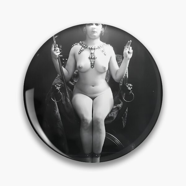 Item preview, The Devil Didnt Make Me Do It  Vintage Erotic Nude  Black and White  	 designed and sold by kidnooixzb70.