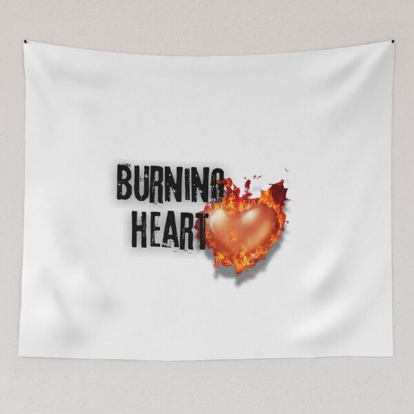 Item preview, Burning heart designed and sold by Zayla16.