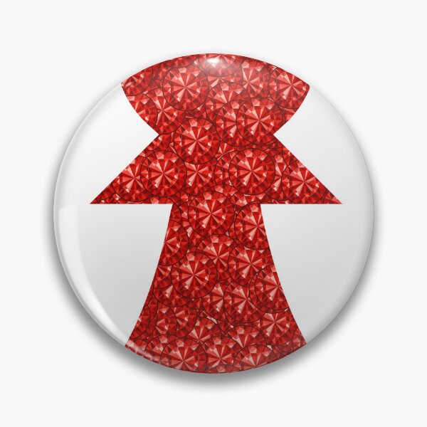 Item preview, Red Rhinestone  Chess Piece Pawn designed and sold by TheIconSmith.