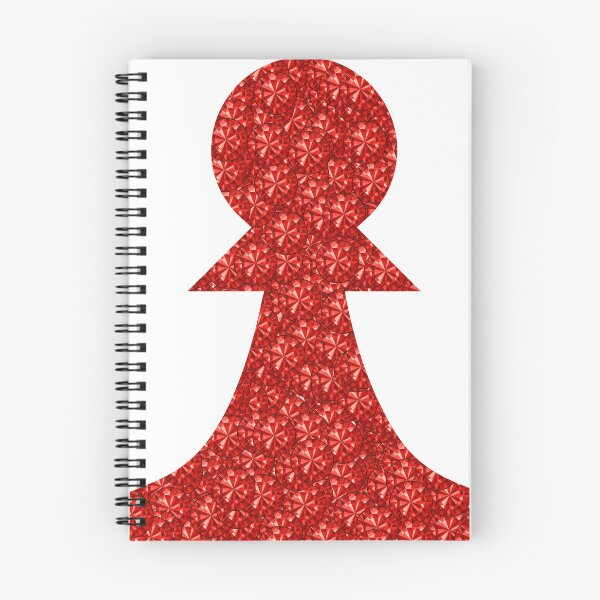 Item preview, Red Rhinestone  Chess Piece Pawn designed and sold by TheIconSmith.