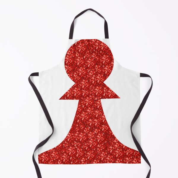 Item preview, Red Rhinestone  Chess Piece Pawn designed and sold by TheIconSmith.