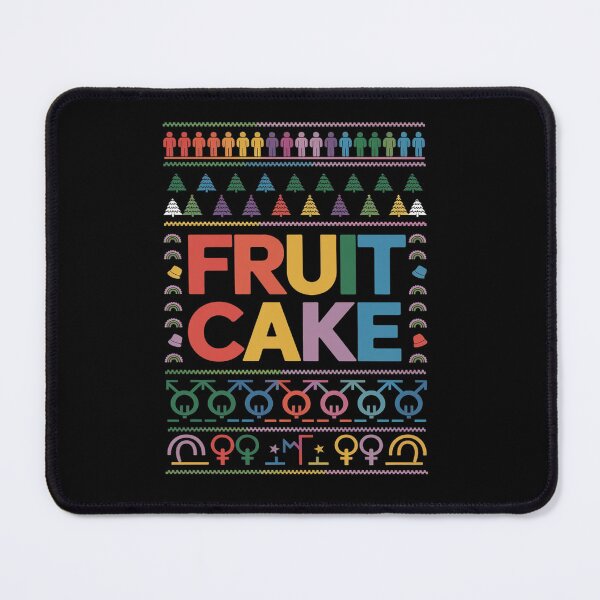 Item preview, Christmas LGBT Fruitcake Gay Pride Ugly Xmas designed and sold by Charidana.